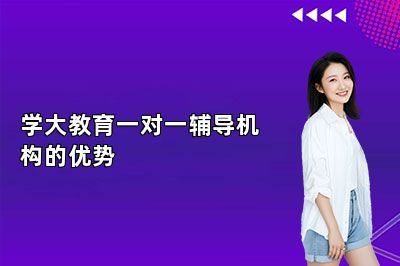 学大教育一对一辅导机构的优势
