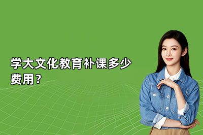 学大文化教育补课多少费用？
